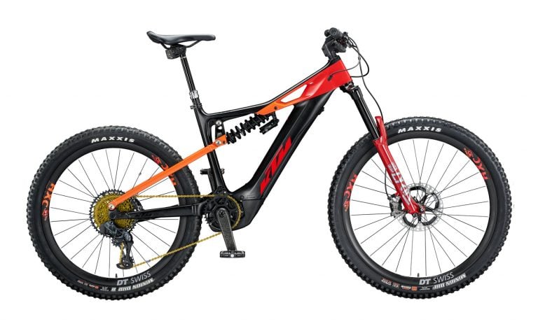 Electric pedal-assist mountain bike