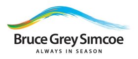 Bruce Grey Simcoe logo - bikeface website